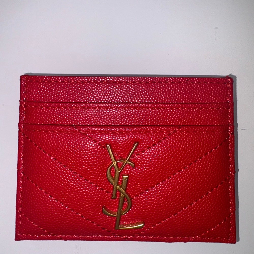 YSL card holder
